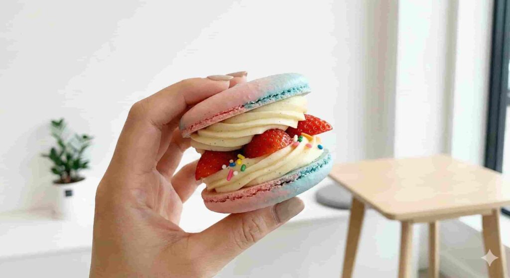 Malu Cafe MUUN Seoul fat macaron tungcaron